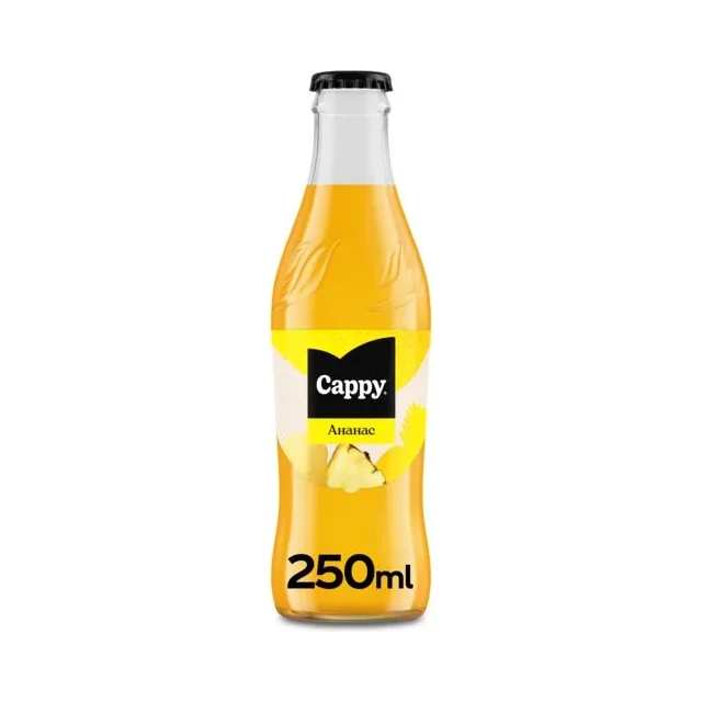 Cappy Плодова напитка с ананас RGB 24 бр x 250 мл - Cappy