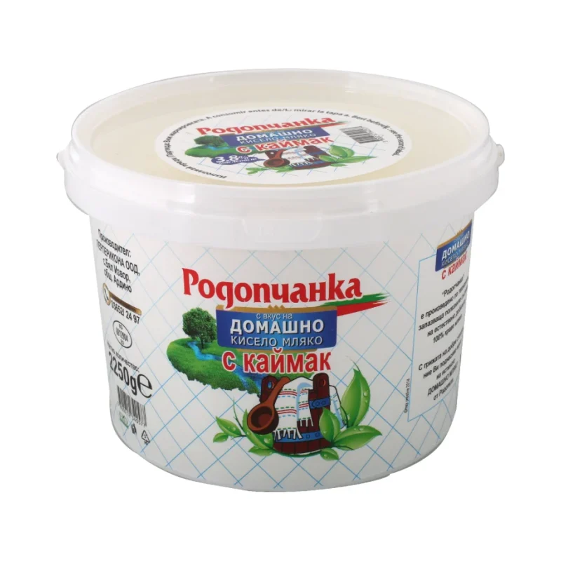 РОДОПЧАНКА Кисело мляко 3,8% 2,25кг - Родопчанка