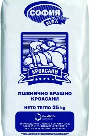 София МЕЛ Бяло брашно за кроасани 25 кг - СОФИЯ МЕЛ