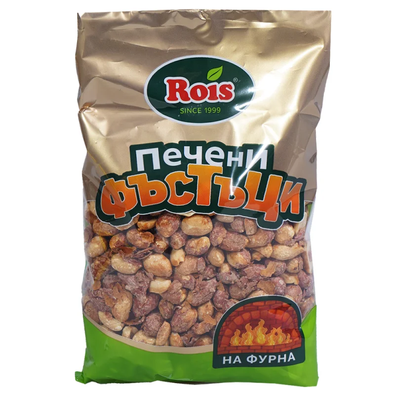 ROIS Печен едър фъстък 400г - ROIS