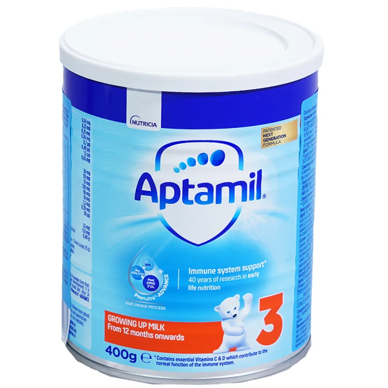 Aptamil 3 Преходно мляко 12 месеца+ 400гр - Aptamil
