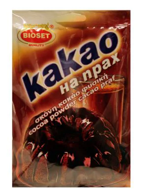 BIOSET Натурално какао 5 бр x 45 г - BIOSET