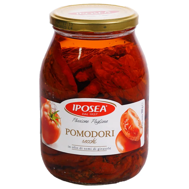IPOSEA Сушени домати в олио 900г - IPOSEA