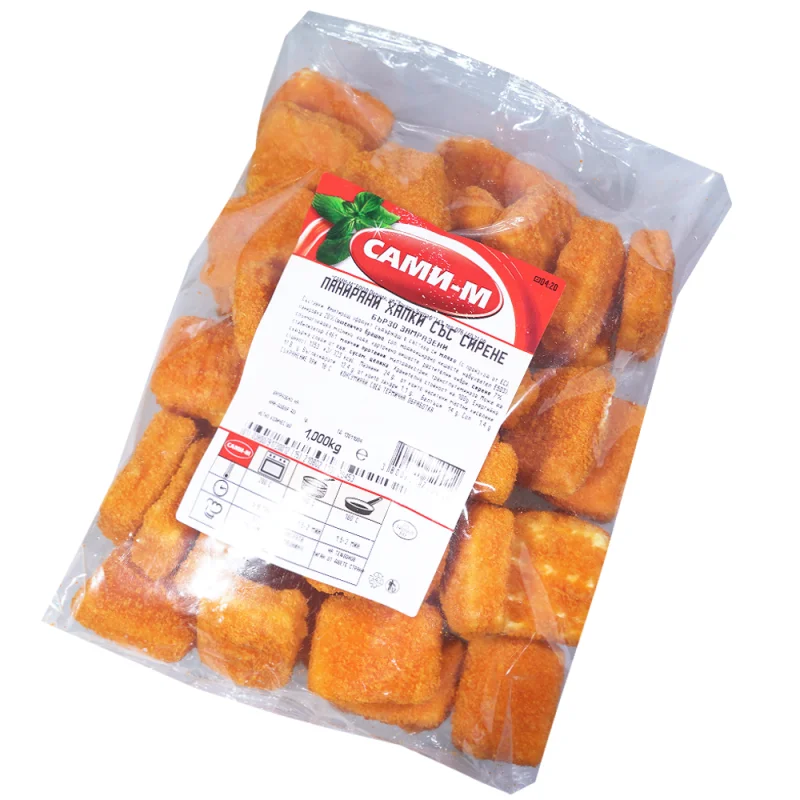 САМИ-М Панирани хапки сирене 1кг