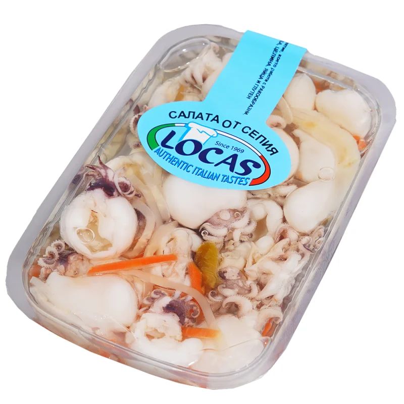 LOCAS Салата сепия 200г - LOCAS