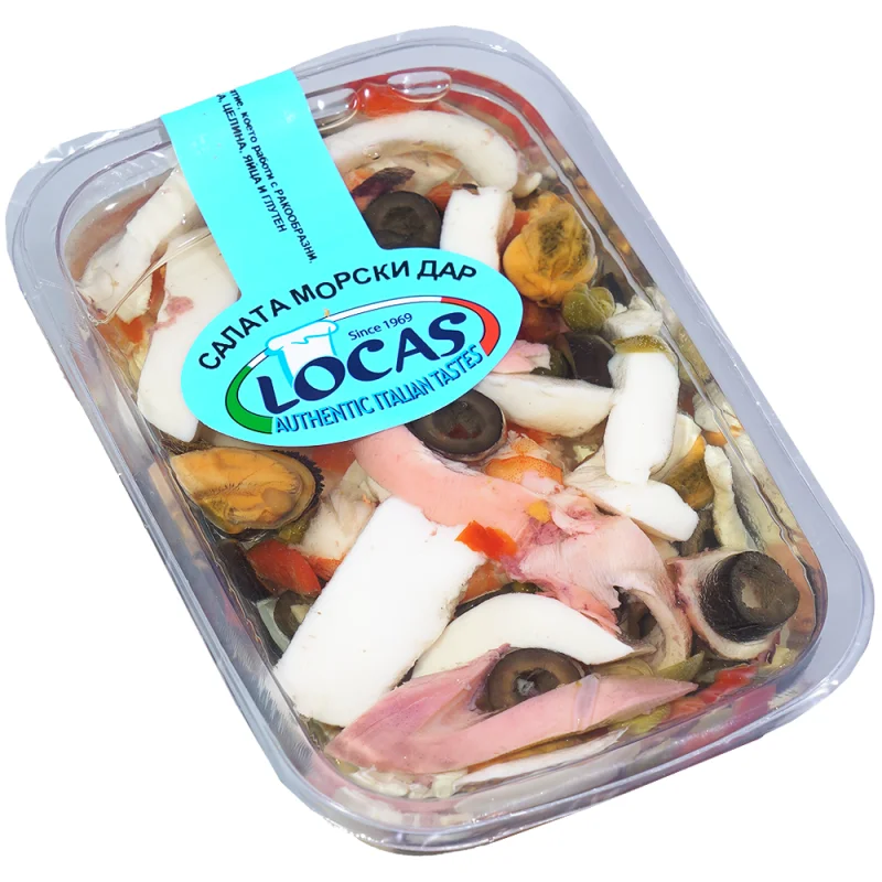 LOCAS Салата морски дарове 200г - LOCAS
