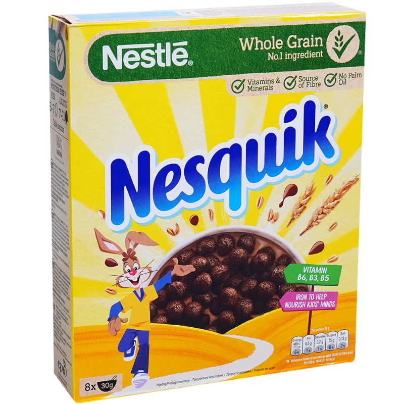 Nesquik Зърнена закуска 225г
