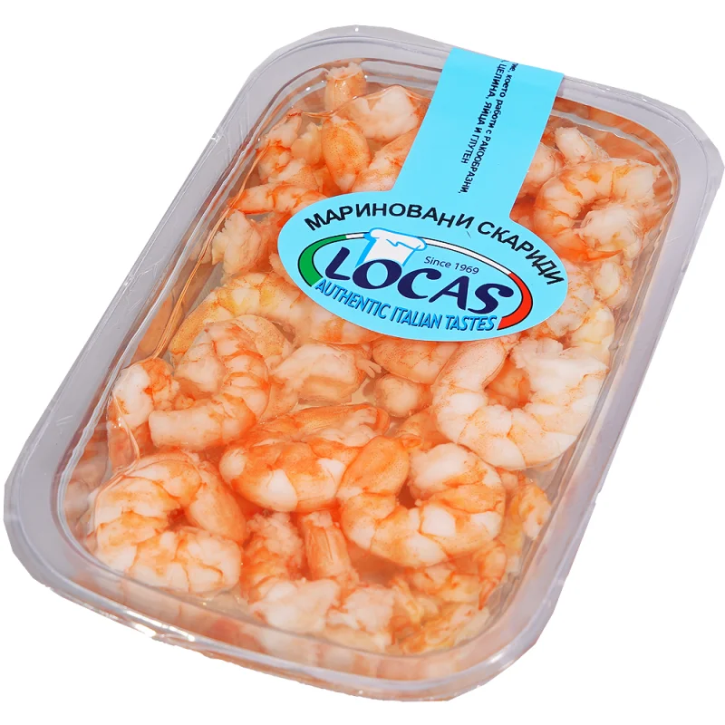 LOCAS Мариновани скариди 200г - LOCAS