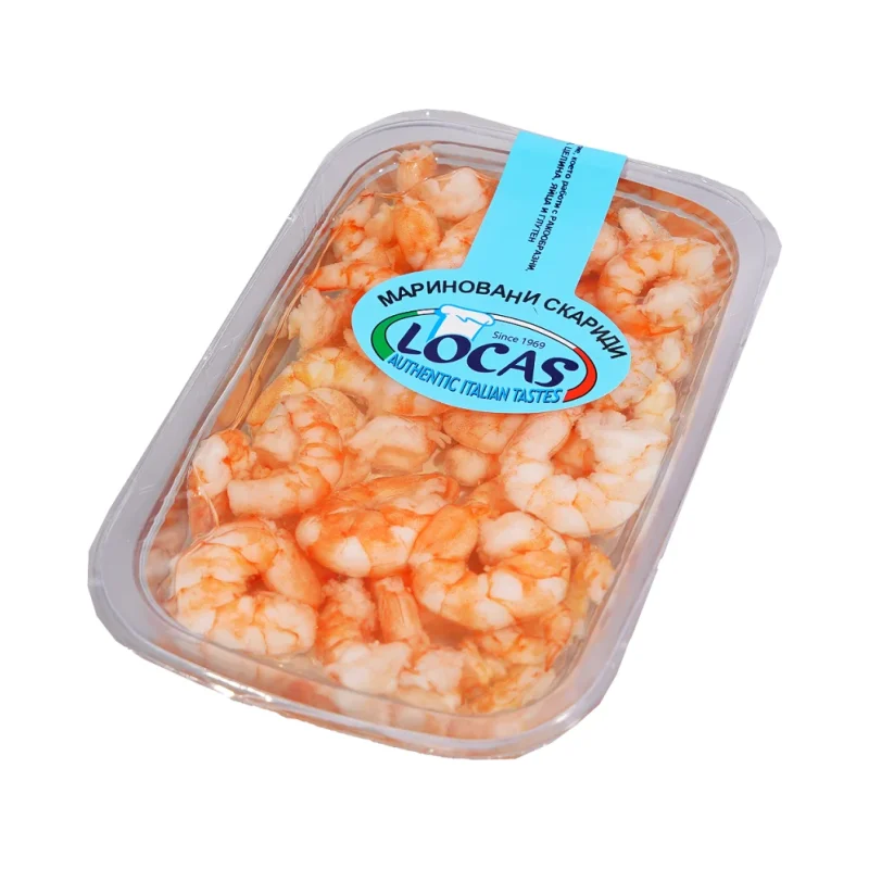 LOCAS Мариновани скариди 200г