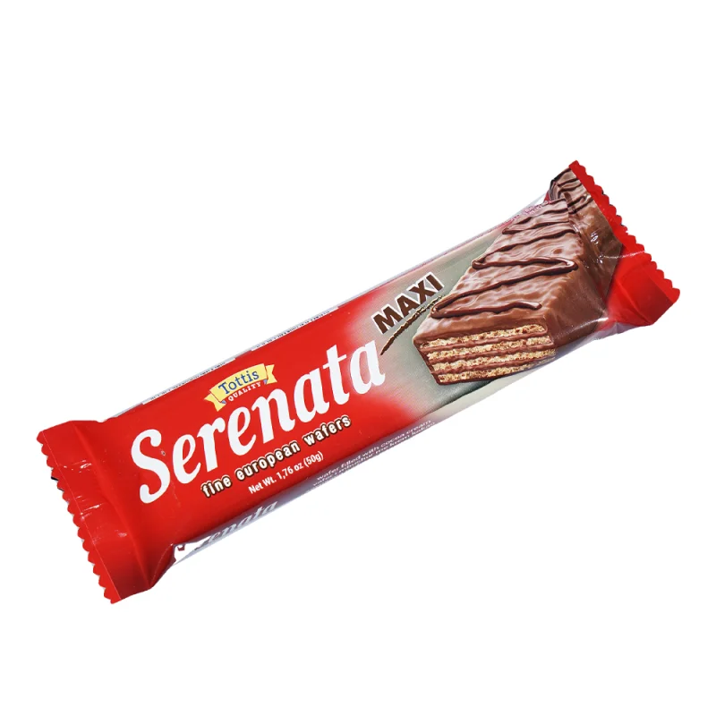 SERENATA Шоколадова вафла maxi ( 15 бр x 50 г ) 750 г - SERENATA