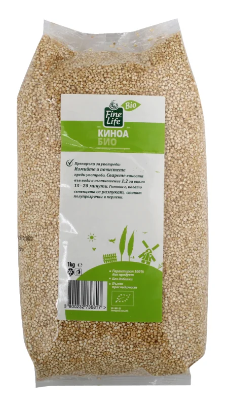 Fine Life Bio Киноа 1кг - Fine Life Bio