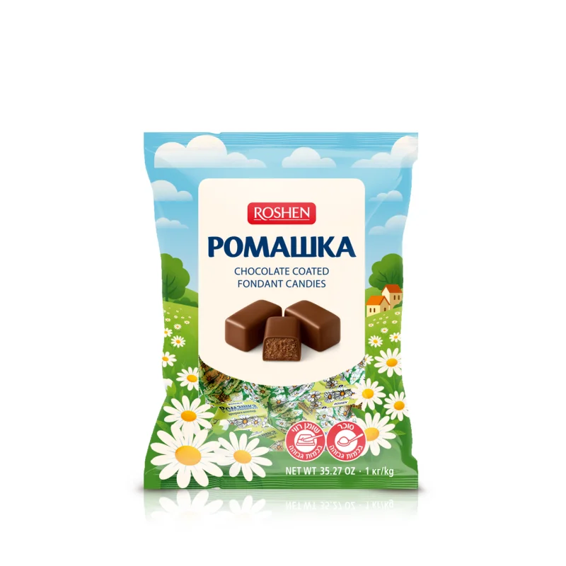 ROSHEN Шоколадови Бонбони Ромашка 1 кг
