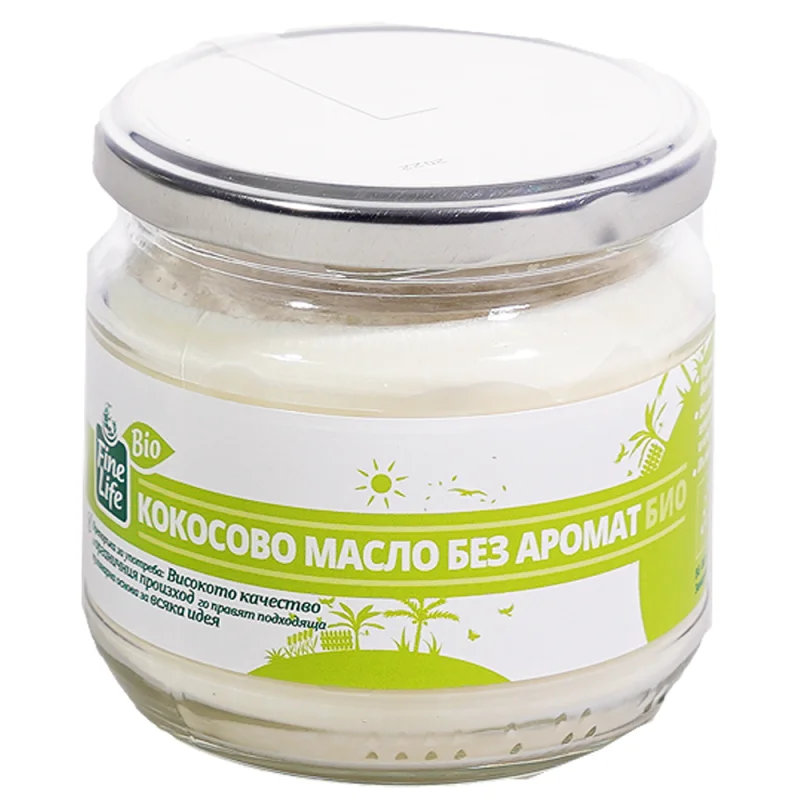 Fine Life Bio Кокосово масло без аромат 300мл - Fine Life Bio
