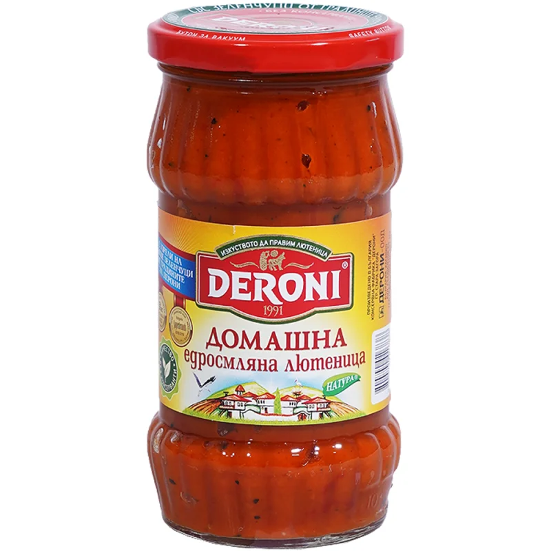 DERONI Лютеница домашна едросмляна 315 г - DERONI