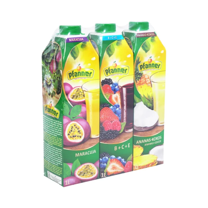 Pfanner Сок маракуя, ананас и диви плодове 3 бр х 1 л