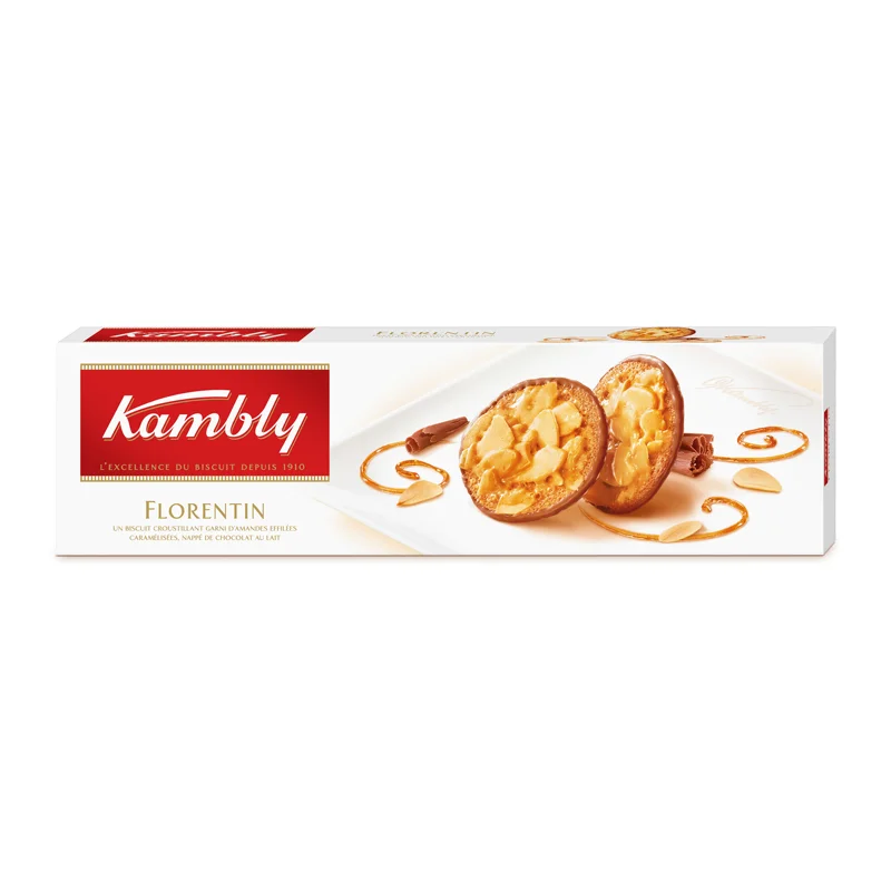 100гр. Бисквити Флорентин Кембли / Kambly - KAMBLY