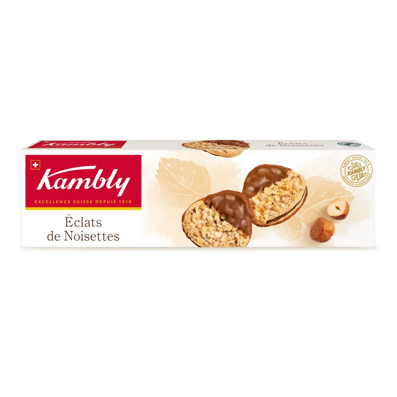 100гр. Бисквити  Екла Де Ноазет Кембли / Kambly - KAMBLY