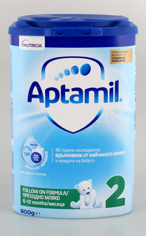 Aptamil 2 Преходно мляко 800гр - Aptamil