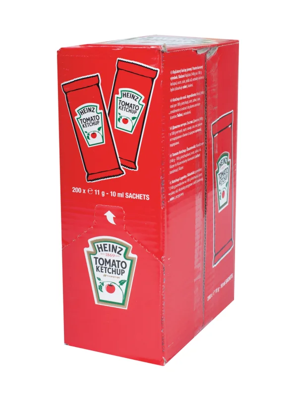 HEINZ Кетчуп (200 бр х 10 мл) 2 л - HEINZ