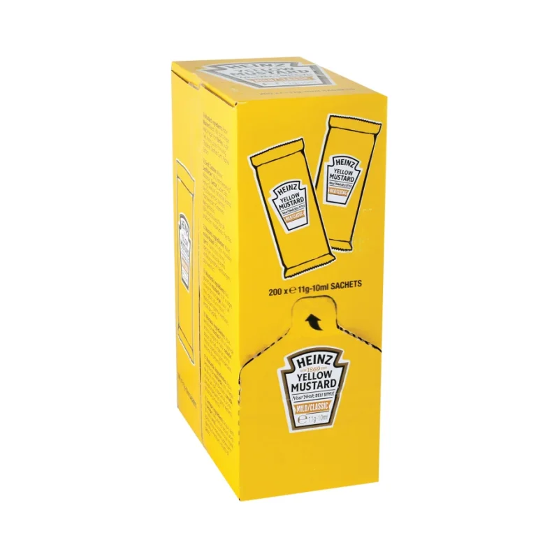 HEINZ Горчица (200 бр х 10 мл) 2 л - HEINZ