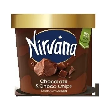 Nirvana Сладолед шоколадов чипс чашка 98г - Nirvana