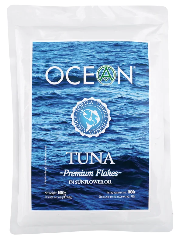 OCEAN Риба тон на парченца в слънчогледово масло 1кг