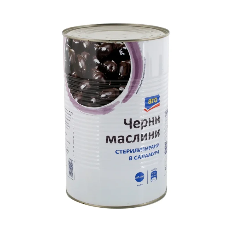 Aro Черни маслини 260-290 2,5кг - aro