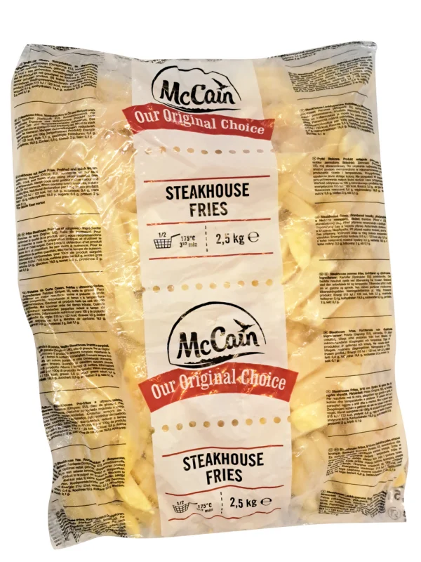 McCain Бланширани картофи ленти 2,5кг - McCain