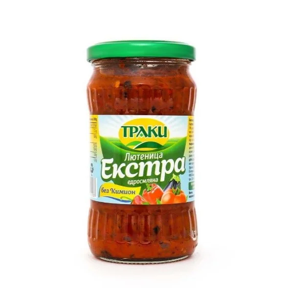 TRAKI Лютеница едросмляна, без кимион 300г - TRAKI