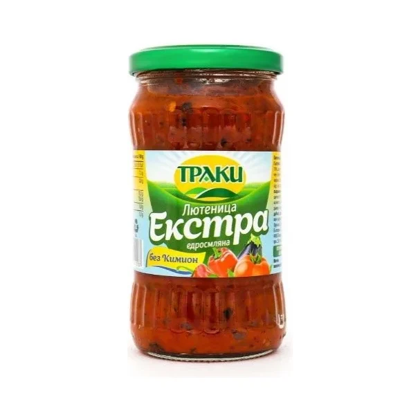 TRAKI Лютеница едросмляна, без кимион 300г - TRAKI