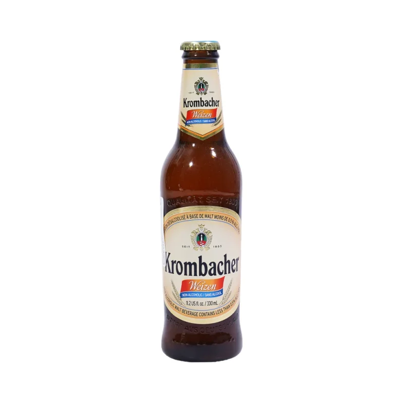 Krombacher Weizen Безалкохолна Бира OW 0 % 24 бр 330 мл - KROMBACHER