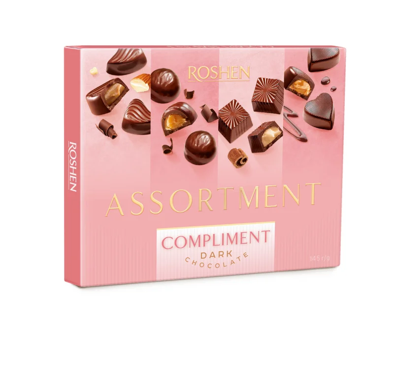 ROSHEN Шоколадови бонбони Compliment 145г - ROSHEN