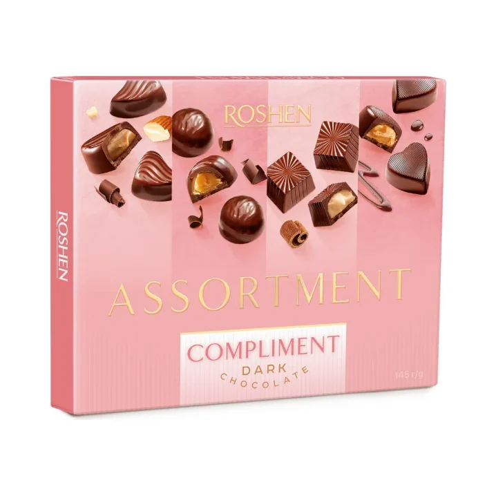 ROSHEN Шоколадови бонбони Compliment 145г - ROSHEN
