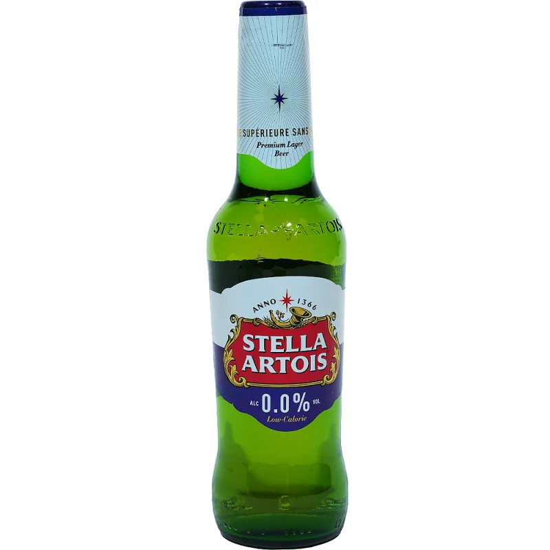 STELLA ARTOIS Безалкохолна бира OW 24 бр 330 мл - STELLA ARTOIS