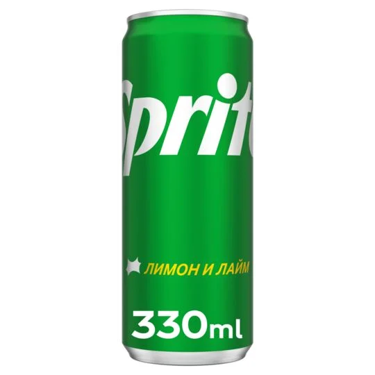 Sprite Газирана напитка кен 24 бр x 330 мл - Sprite