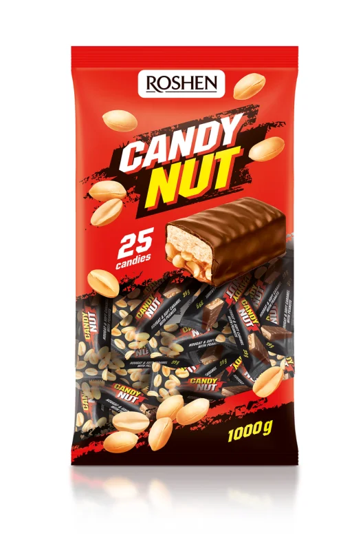 CANDY NUT Бонбони Карамел и Фъстъци 1кг - CANDY NUT