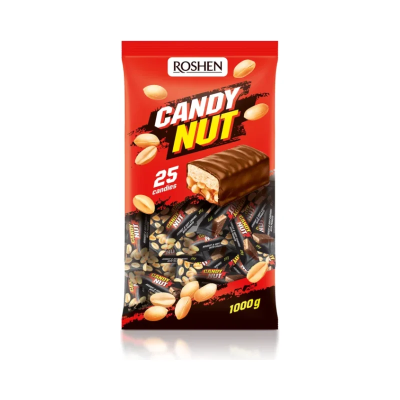 CANDY NUT Бонбони Карамел и Фъстъци 1кг - CANDY NUT