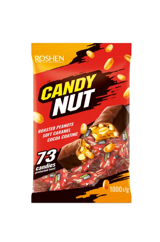 ROSHEN Бонбони канди нут софт карамел и фъстък 1кг