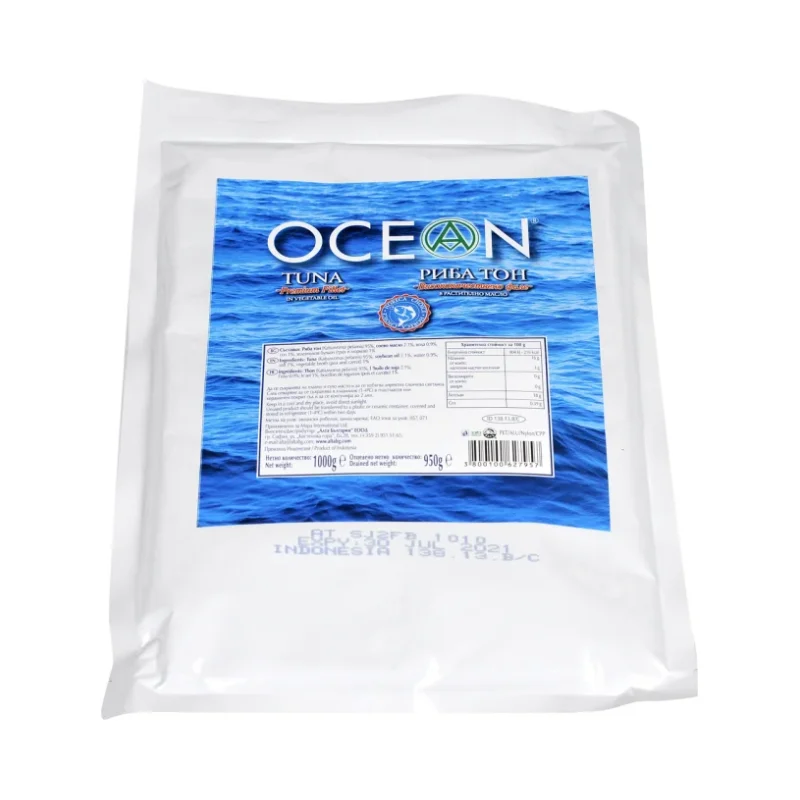 OCEAN Риба тон филе в растително масло 1кг - Ocean