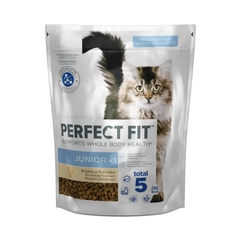PERFECT FIT Храна за котки джуниър пиле 750г - PERFECT FIT