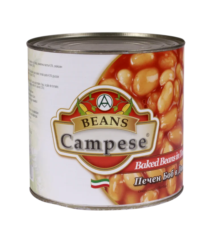 Campese Печен боб в доматен сос 2,5 кг - Campese