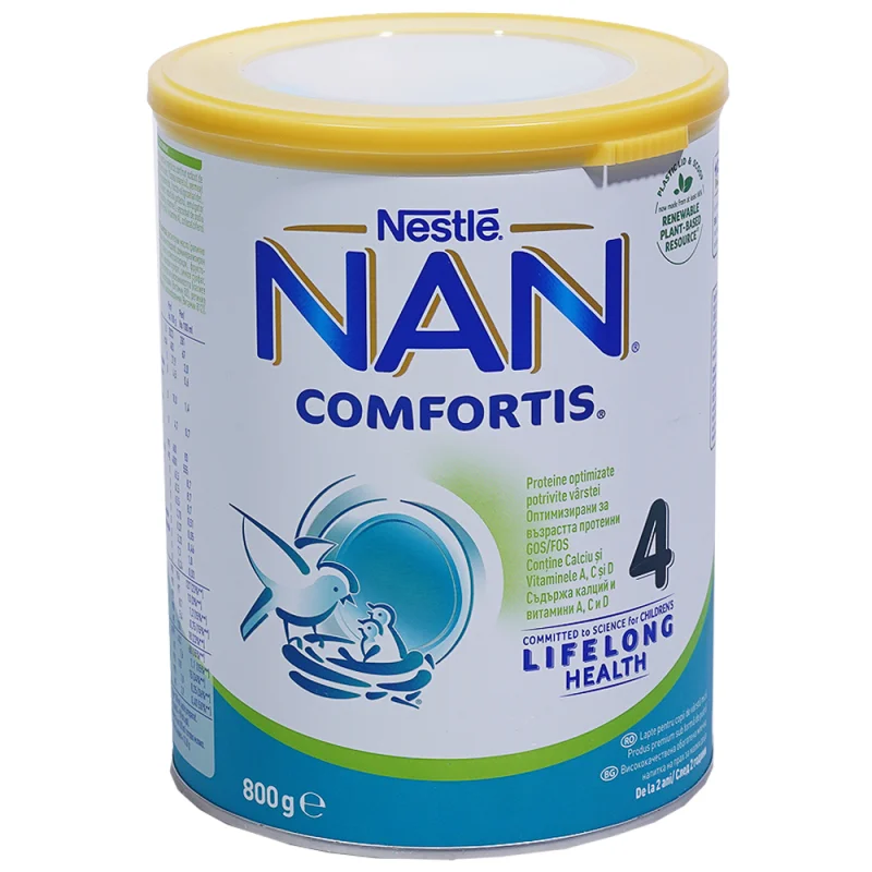 NAN Адаптирано мляко Comfor 4 800г - NAN