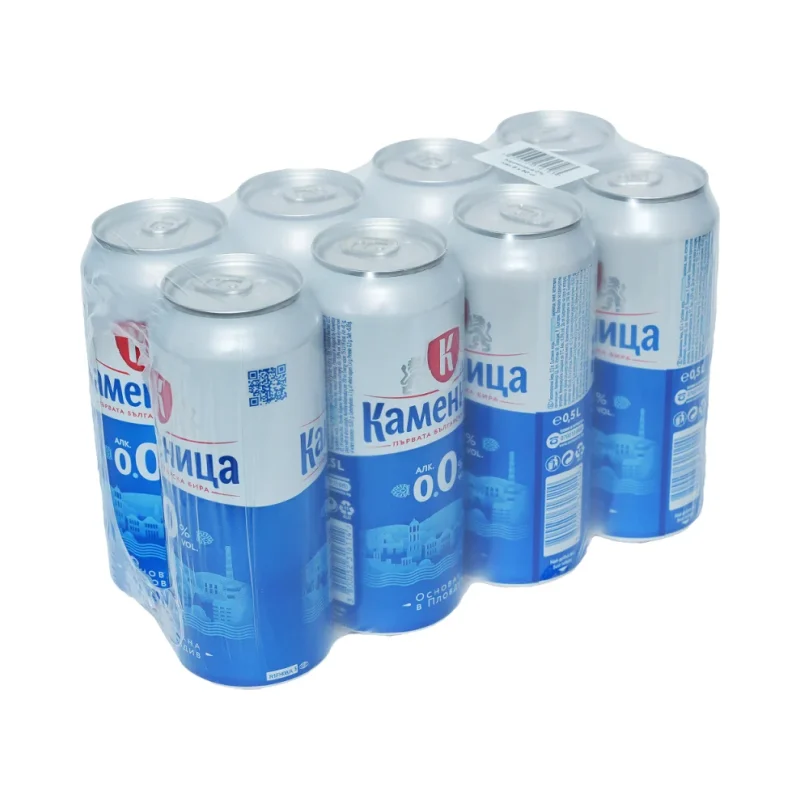 Каменица Бира 0.0 % кен 24 бр х 500 мл
