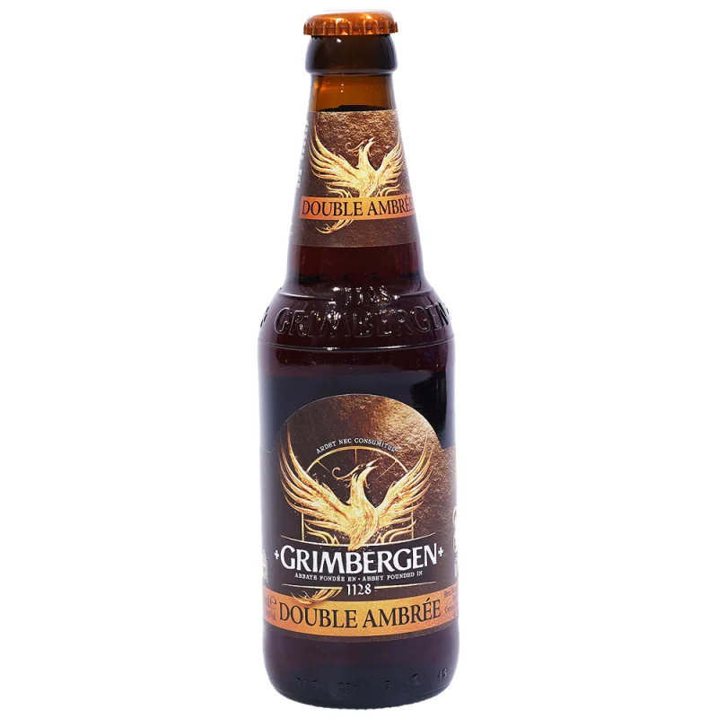GRIMBERGEN Double Ambrée Бира 6.5% 330мл - GRIMBERGEN