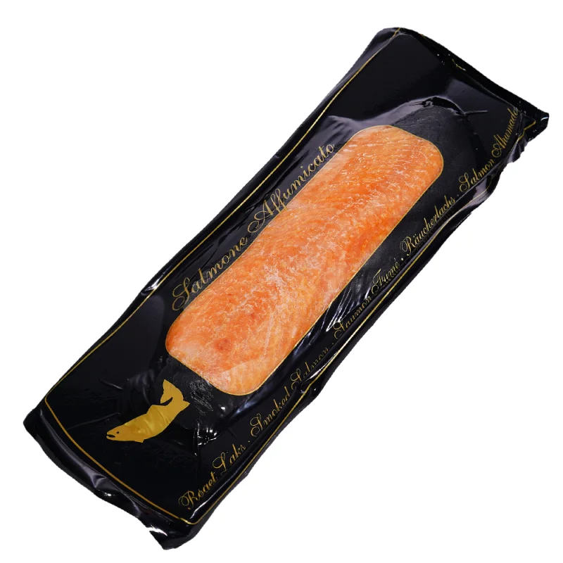 Fish Студено пушена сьомга слайс 1кг