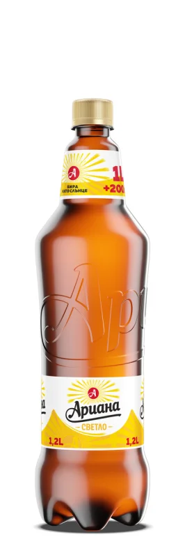 АРИАНА Бира светло 9 бр х 1,2 л - АРИАНА