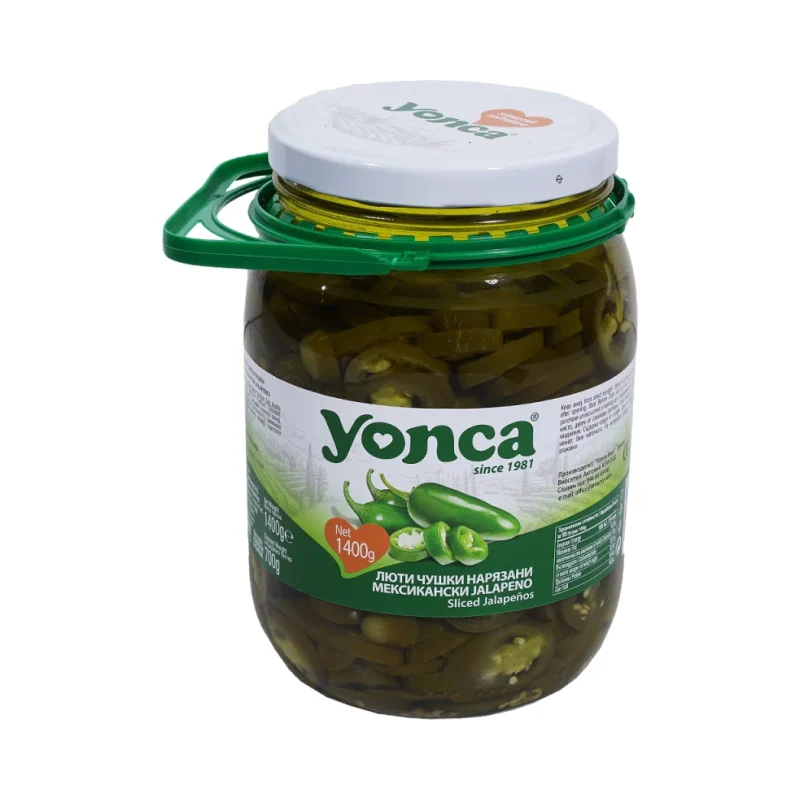 YONCA Люти чушки халапеню 1,4кг - YONCA