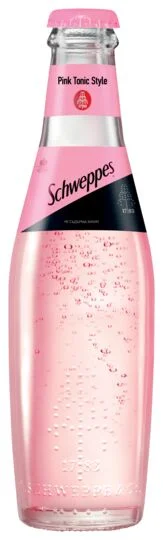 Schweppes TONIC Газирана напитка пинк тоник RGB 24 бр x 250 мл