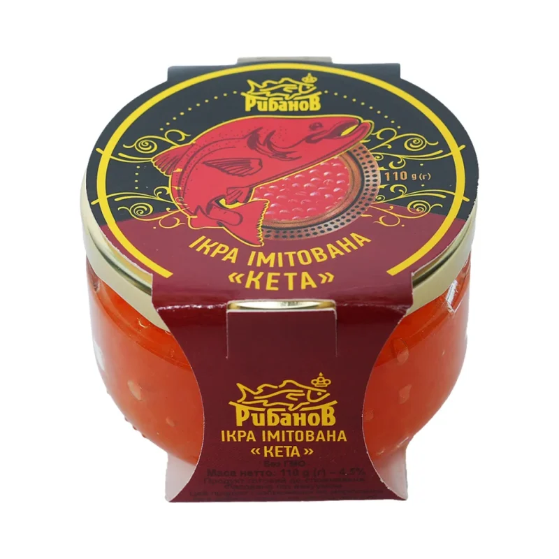 РИБАНОВ Пастьоризиран рибен продукт кета 110г