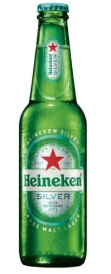 Heineken SILVER Бира 4% 24 бр x 330 мл - Heineken